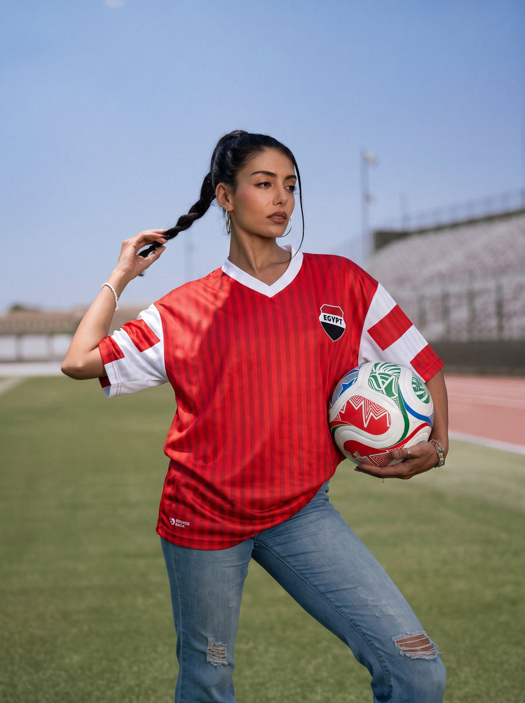 Egypt Retro Jersey (Red)
