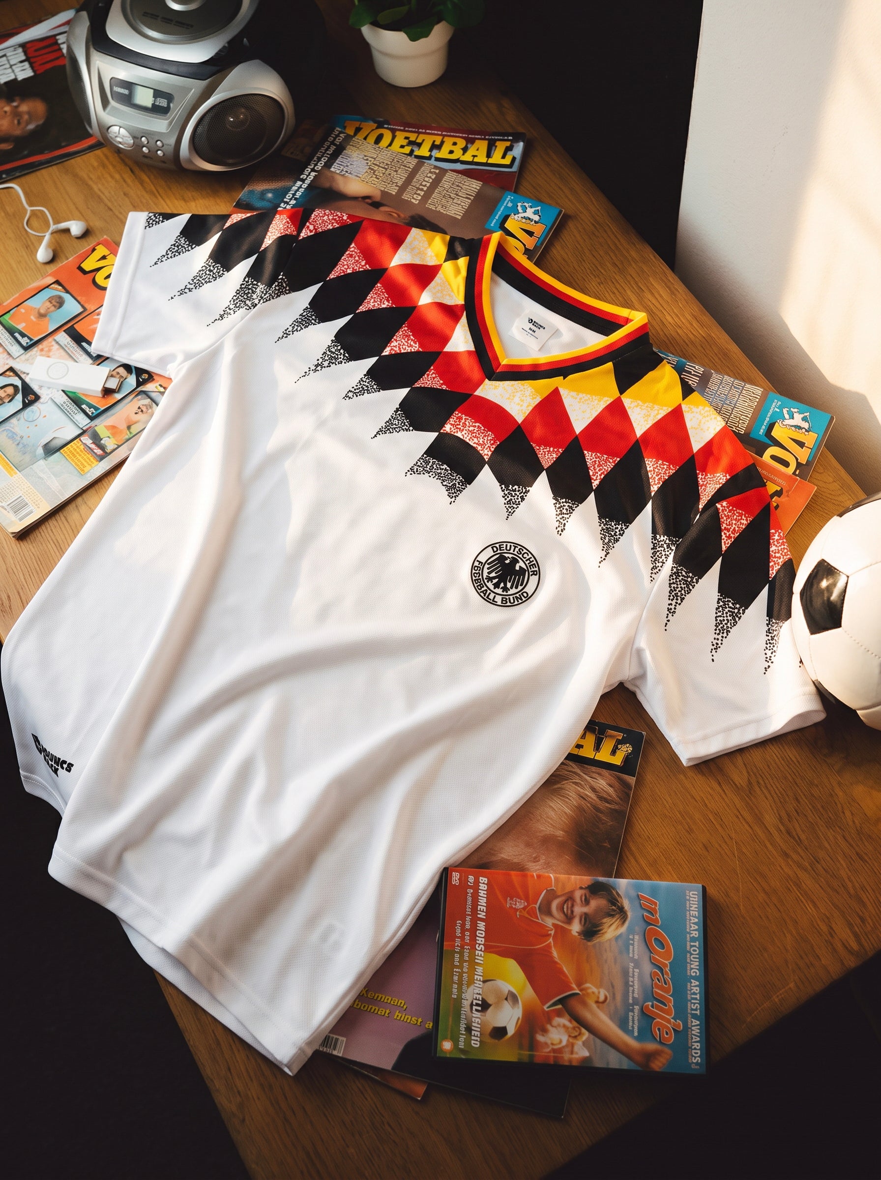 Retro Germany Football Jersey